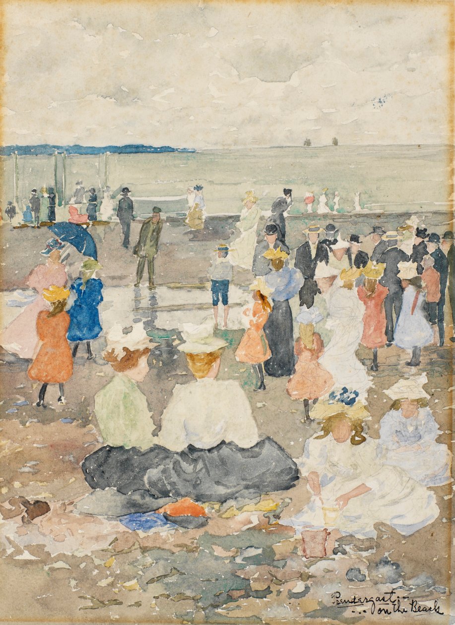 A tengerparton alkotó: Maurice Brazil Prendergast