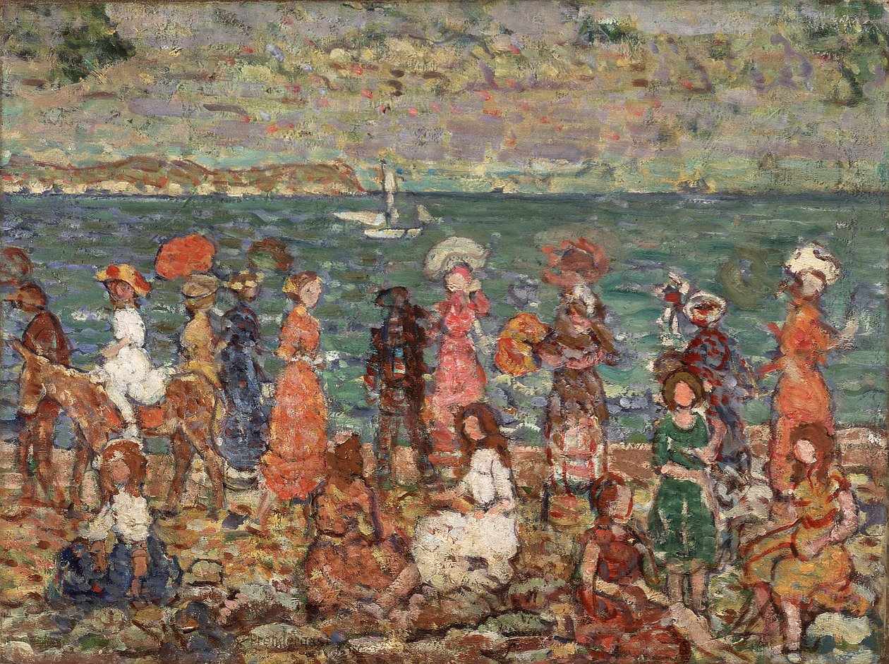 Tengerpart alkotó: Maurice Brazil Prendergast