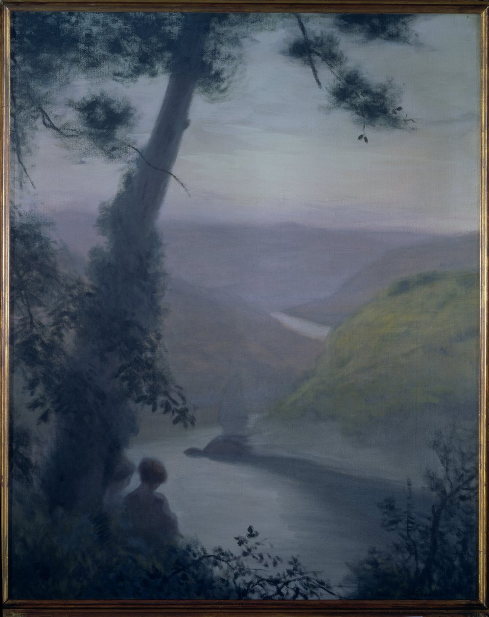 Elmélkedés alkotó: Maurice Chabas