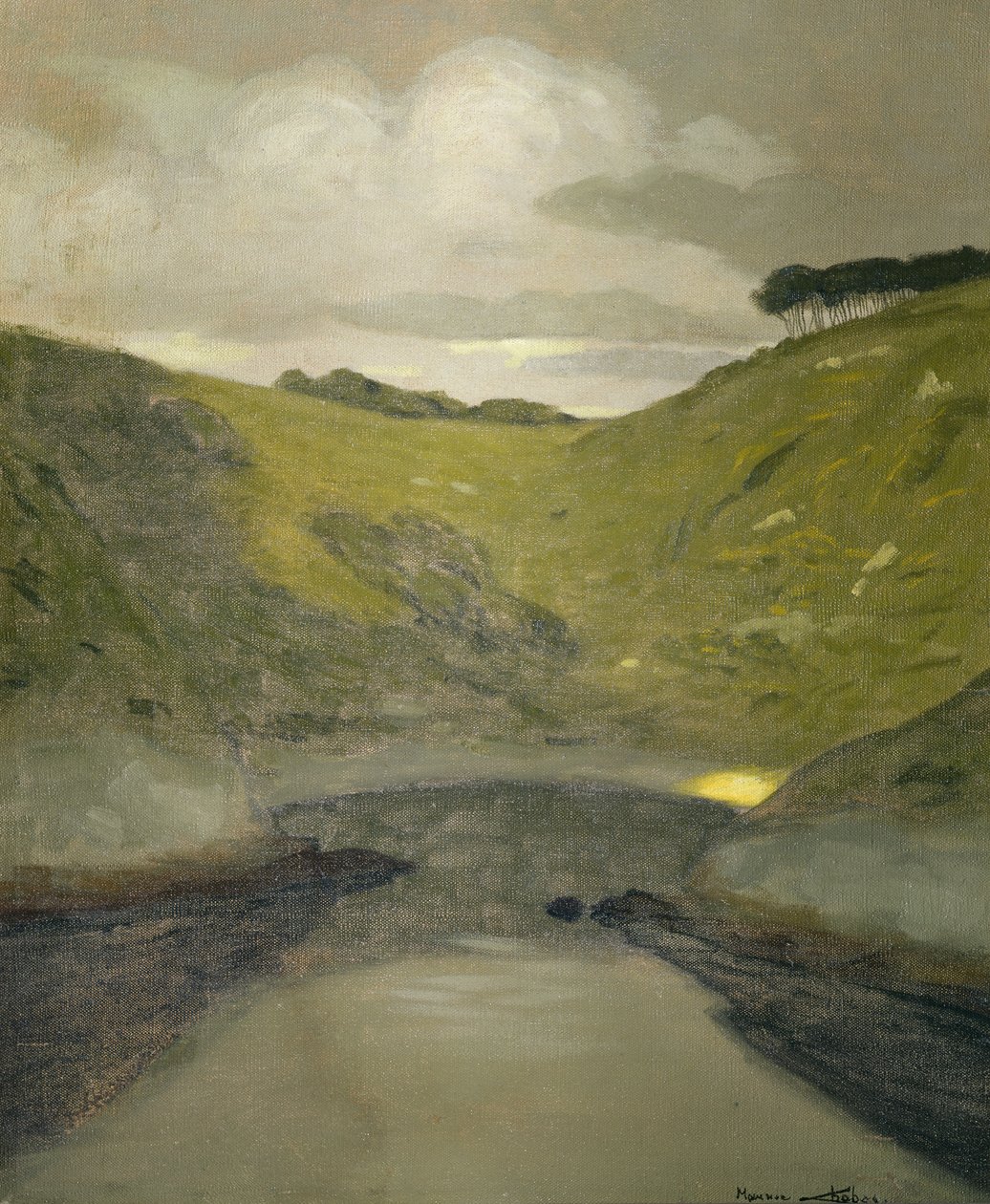 Táj (olaj, vászon) alkotó: Maurice Chabas