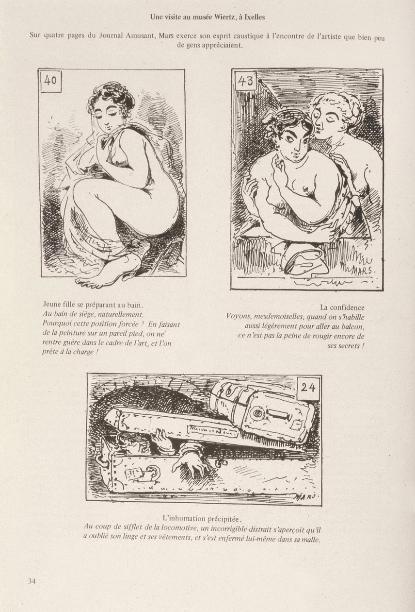 Látogatás a brüsszeli Wiertz Múzeumban alkotó: Maurice Charles Mathieu Bonvoisin