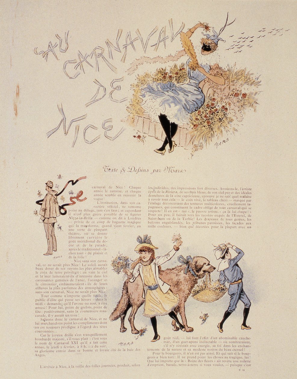 Szép karnevál, 1894 alkotó: Maurice Charles Mathieu Bonvoisin