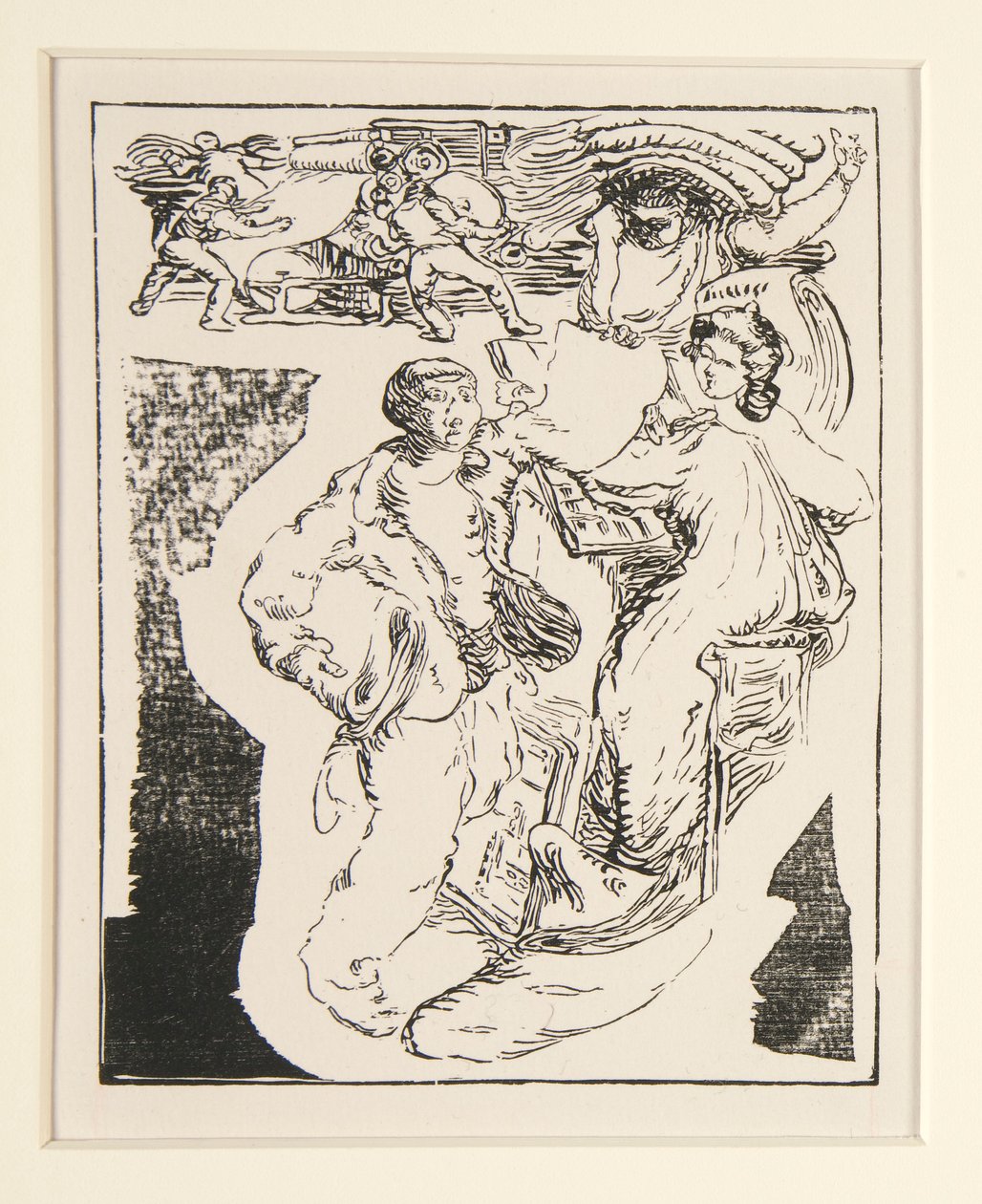 La Pensee utcai árusai; Camelot és papír, p. 29 alkotó: Maurice Delcourt