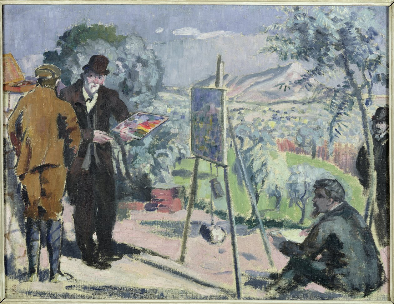 Látogatás a Cezanne-házban Aix-ban alkotó: Maurice Denis