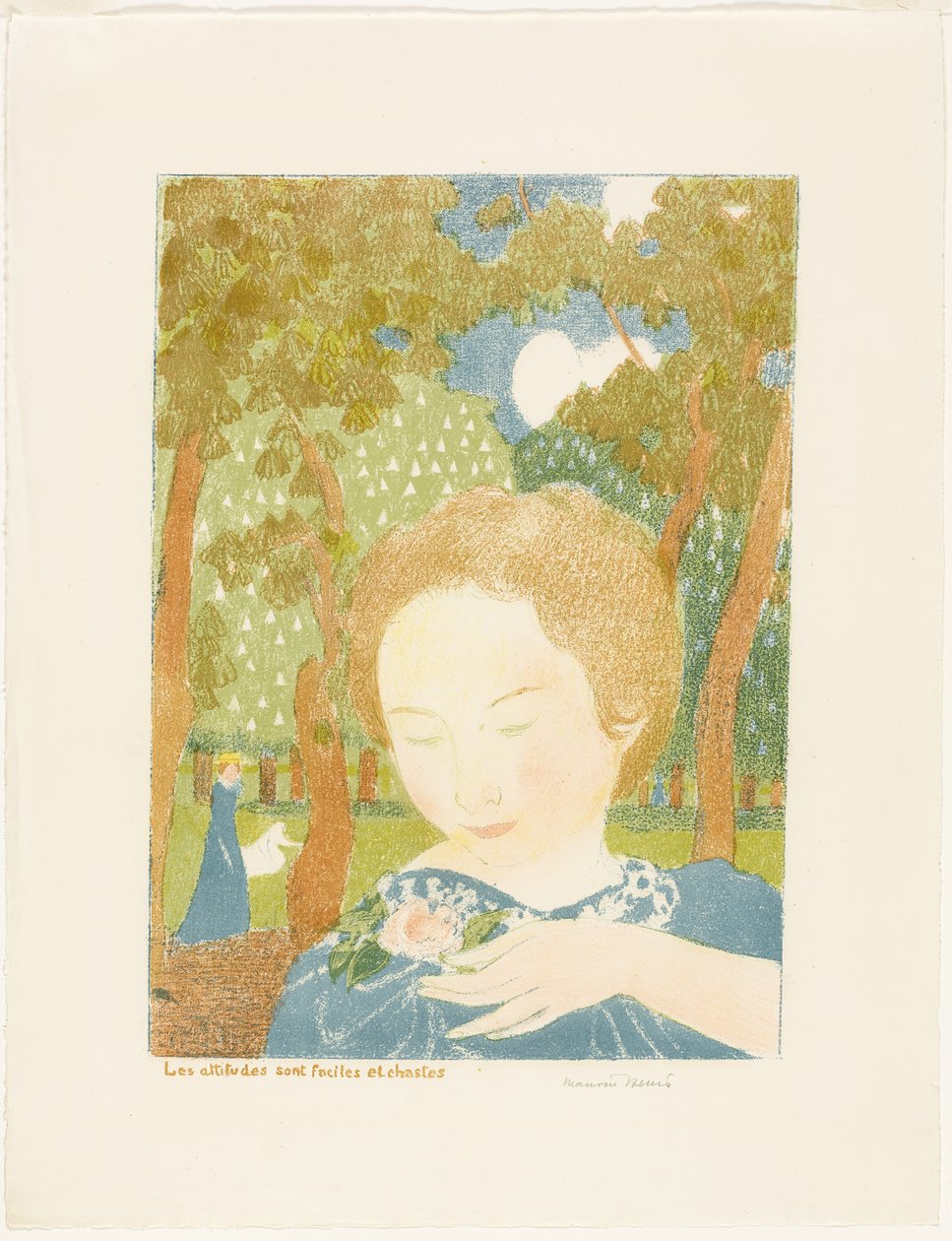 Az attitűdök könnyűek és szelídek, második a Love-tól alkotó: Maurice Denis