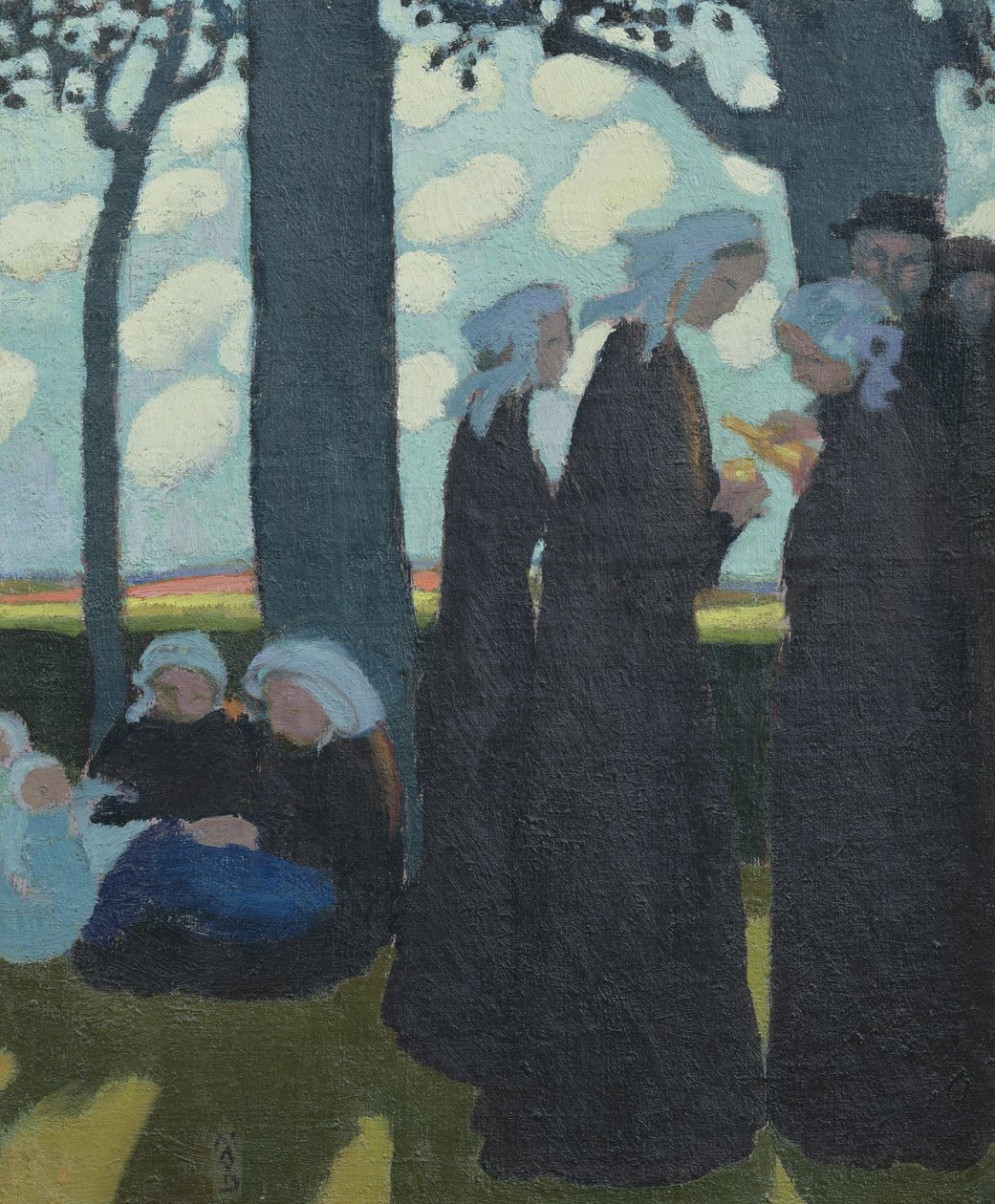 Este Binic közelében, 1895 körül alkotó: Maurice Denis