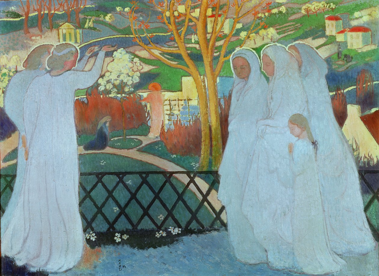 Szent asszonyok a sírnál, 1894 alkotó: Maurice Denis