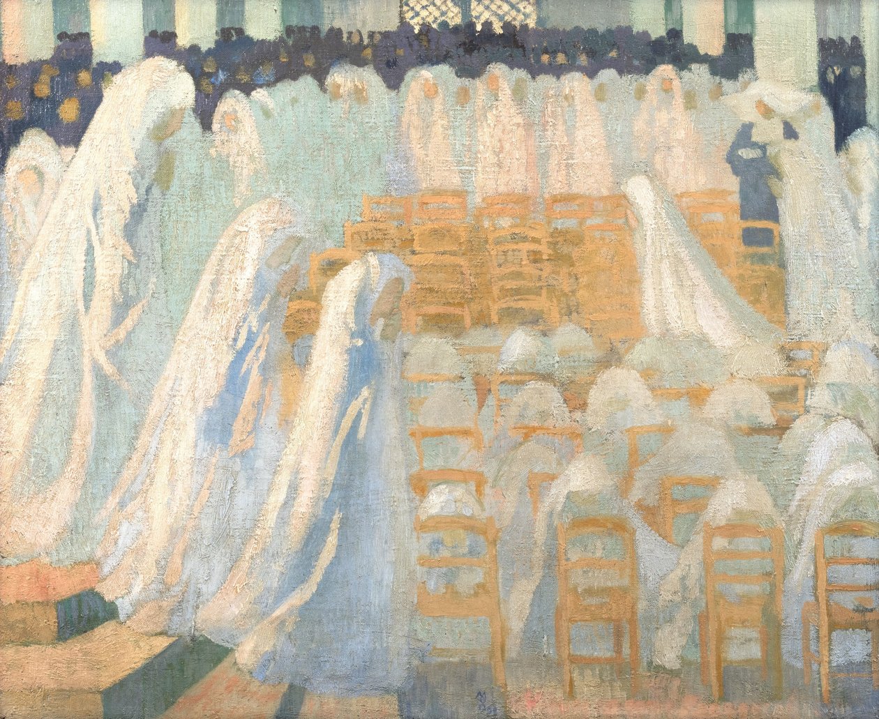 Elsőáldozó lányok alkotó: Maurice Denis