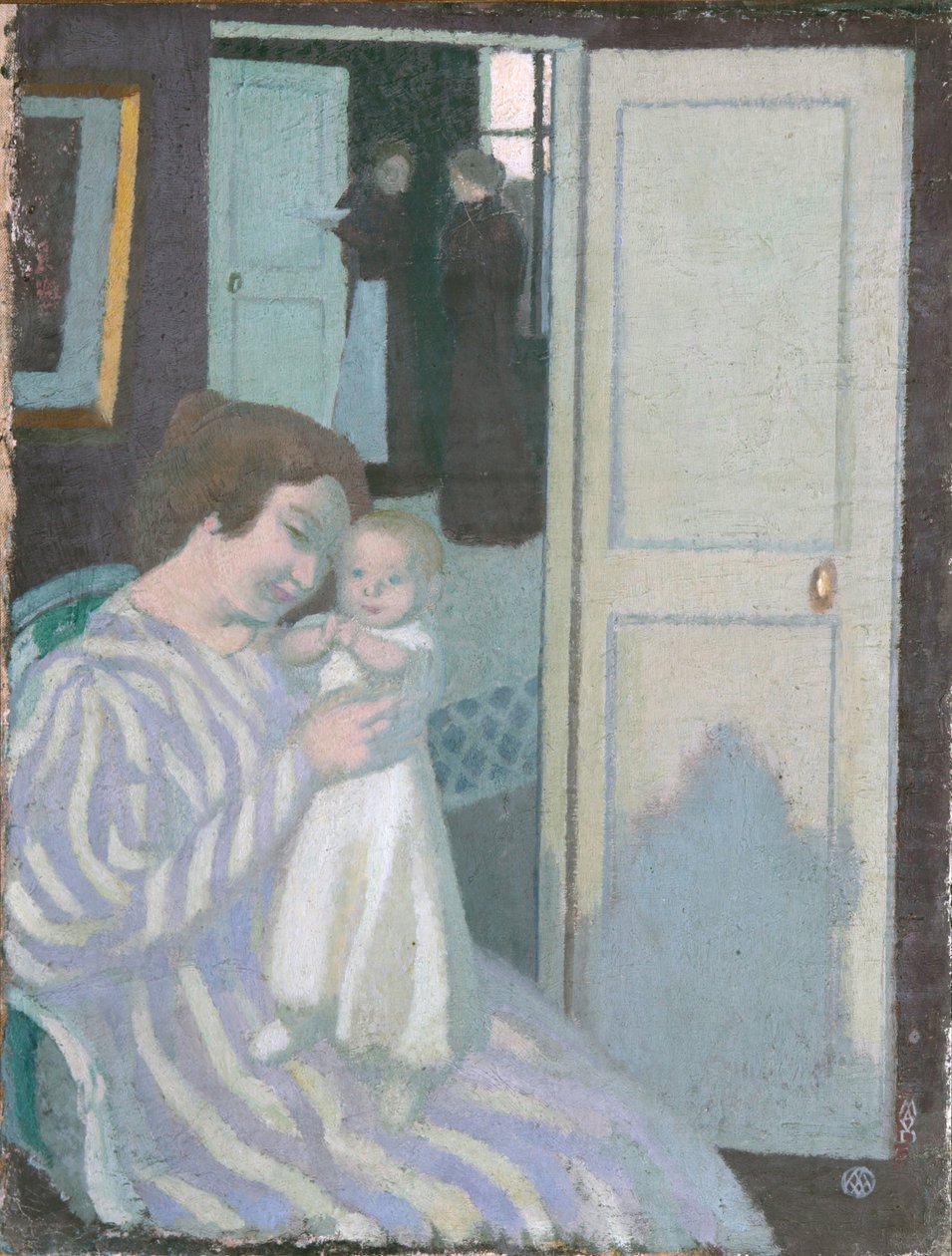 Anya és gyermeke, 1895 alkotó: Maurice Denis