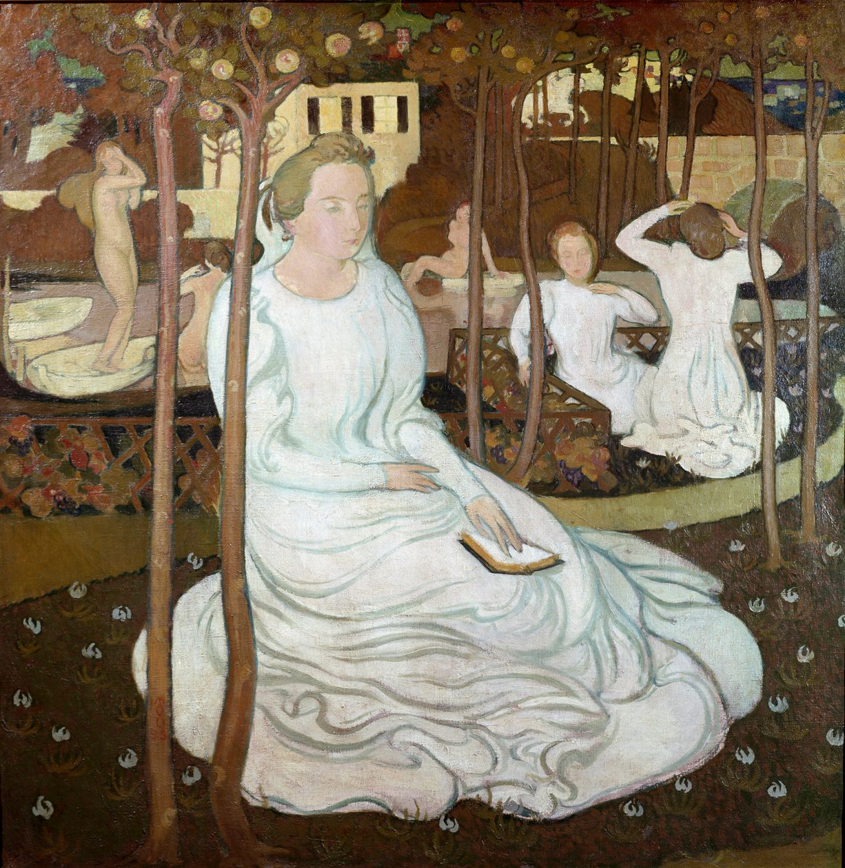 Bölcs Szűzek Gyümölcsöskertje alkotó: Maurice Denis