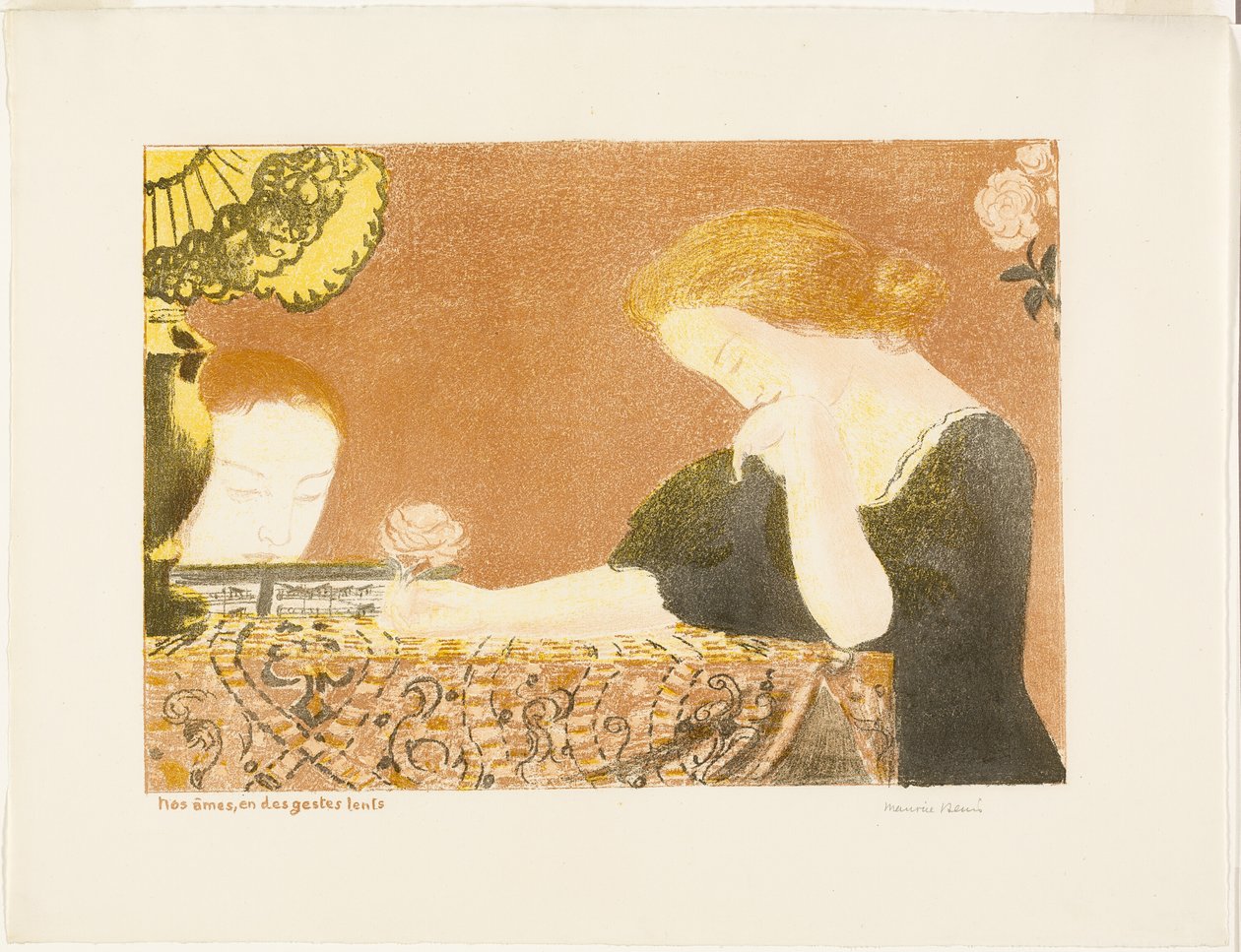 A Lelkünk langyos gesztusokkal kilences tányért a szerelemből alkotó: Maurice Denis
