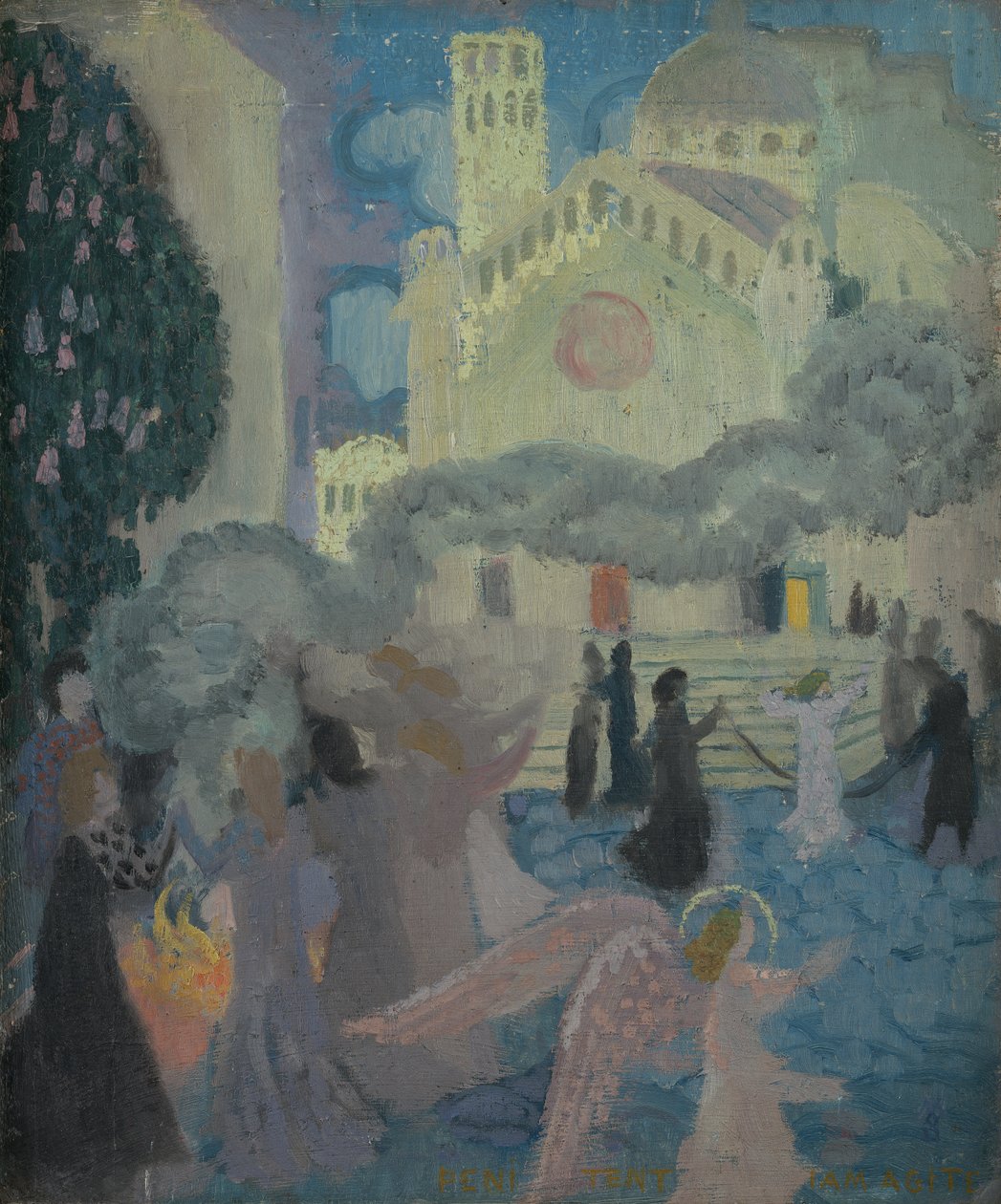 Penance, 1896 körül (olaj, fedélzeten) alkotó: Maurice Denis