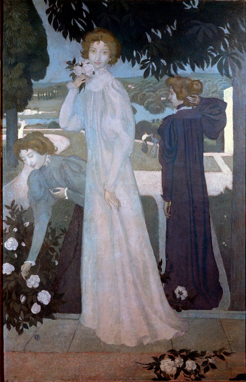 Yvonne Lerolle portréja három szempontból alkotó: Maurice Denis