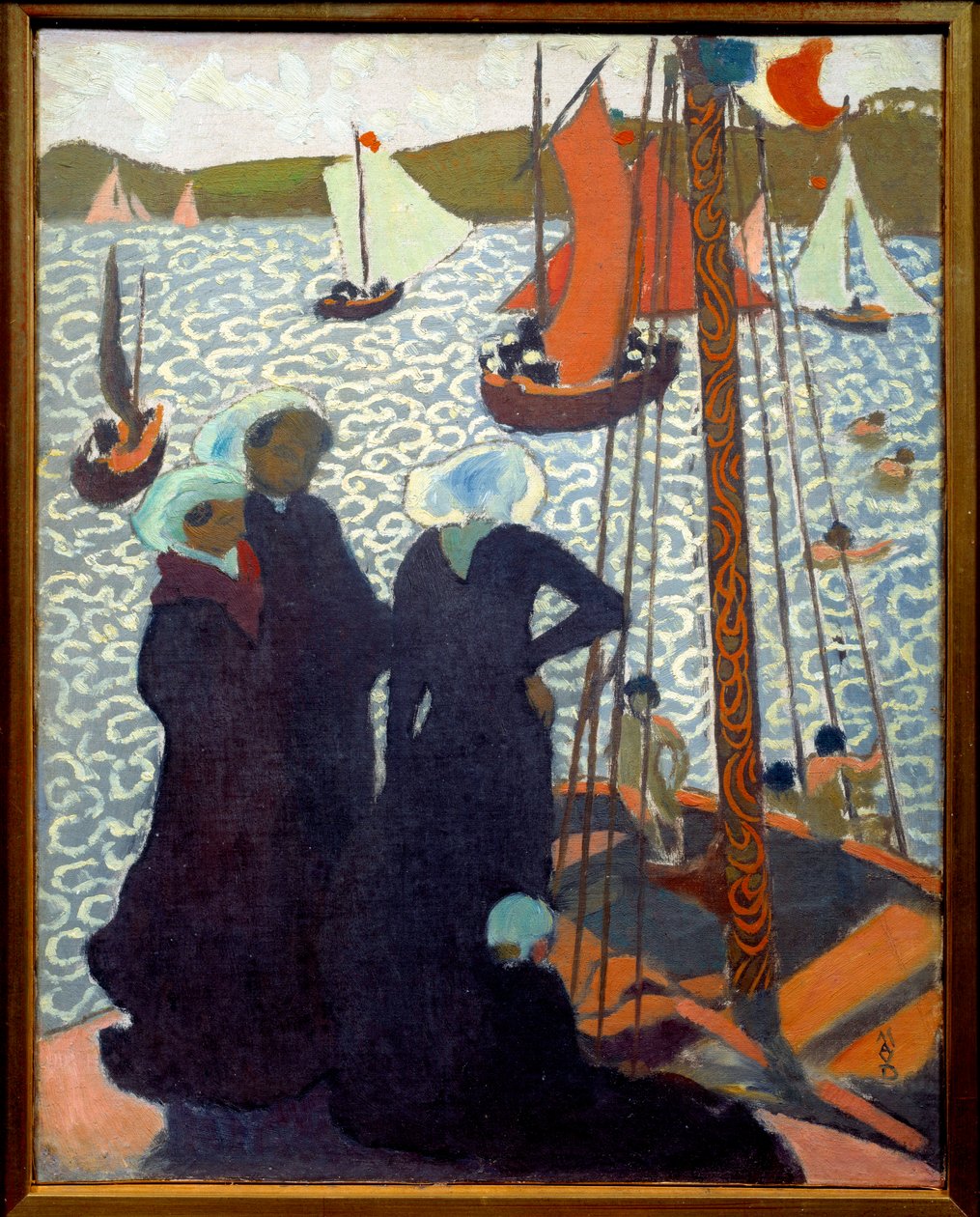 Regates egy Perros Bretagne-ban alkotó: Maurice Denis
