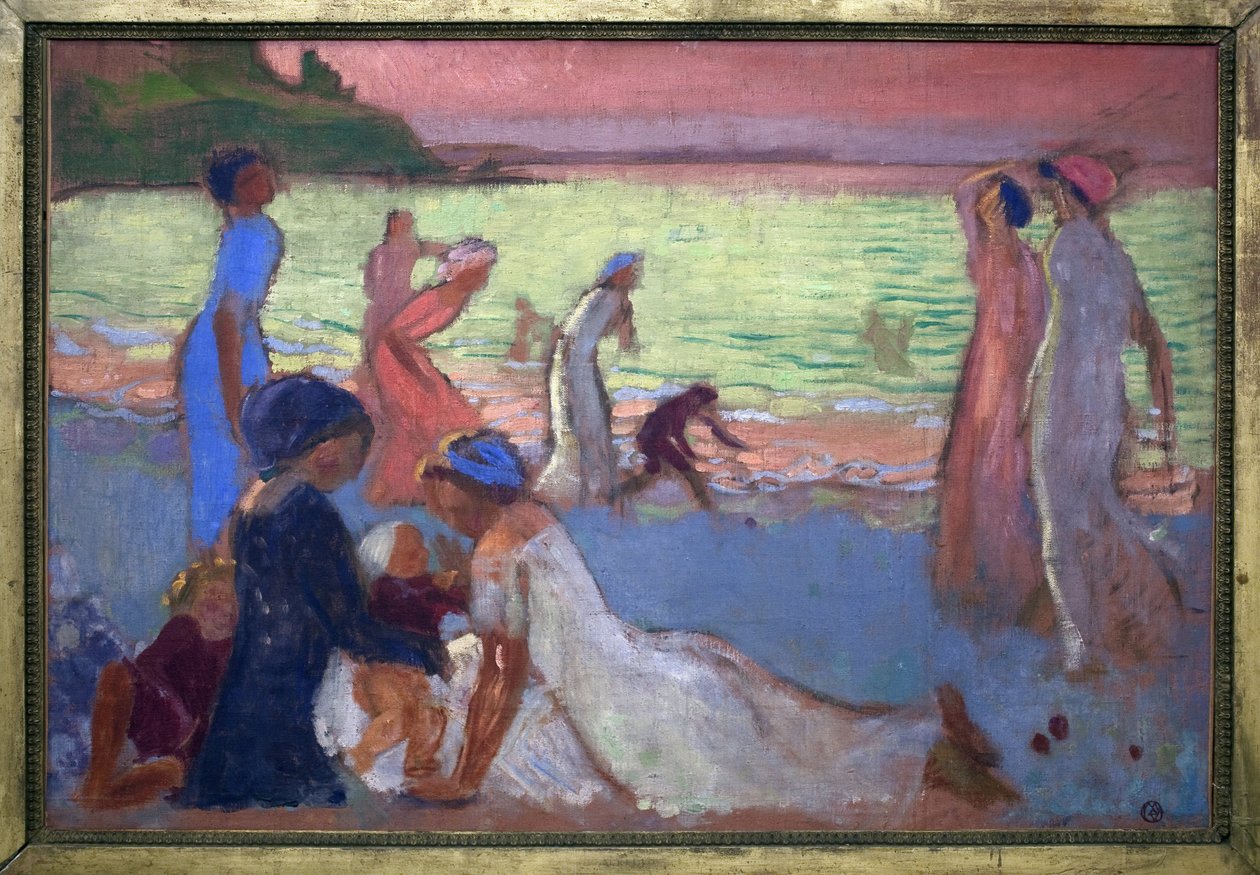 Szeptember este Trestignel tengerpartján alkotó: Maurice Denis