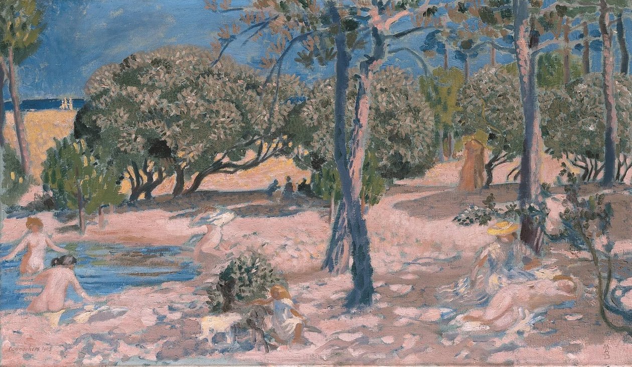 Nyári nap Noirmoutier szigetén alkotó: Maurice Denis