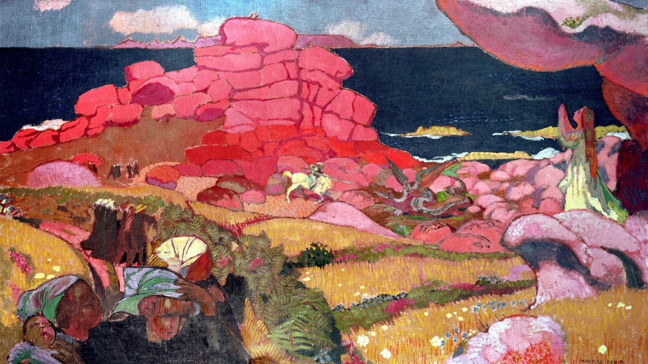 Szent György és a sárkány alkotó: Maurice Denis