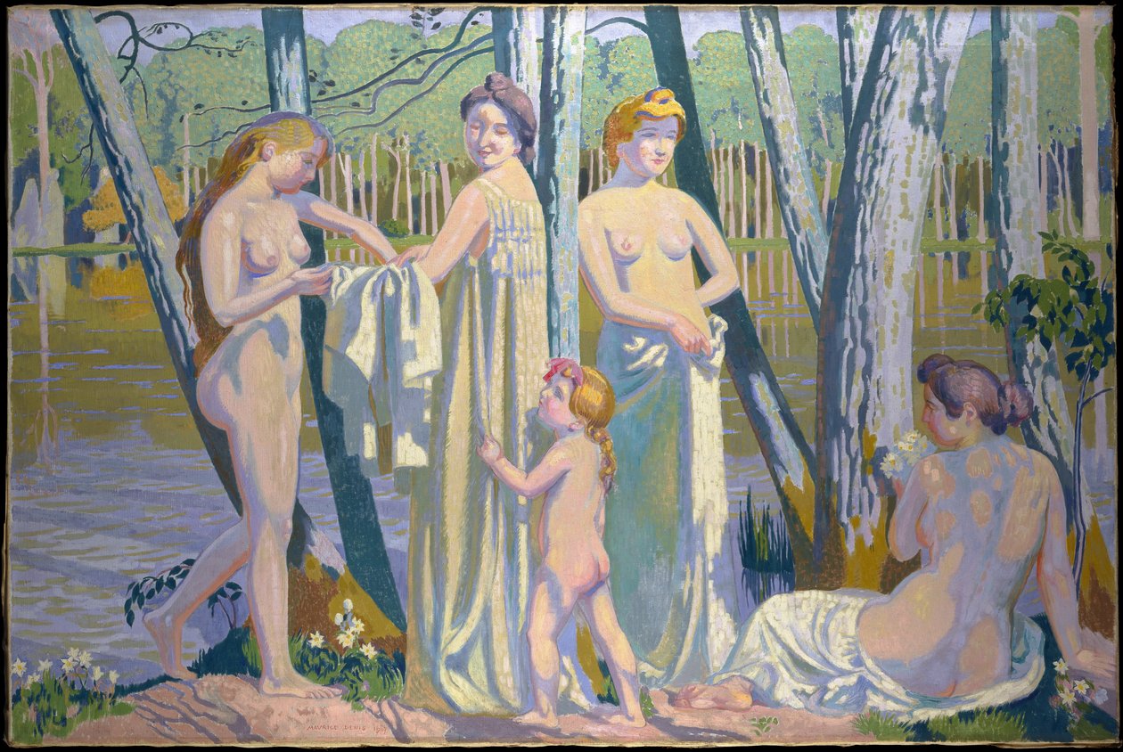 Fürdőző nők alkotó: Maurice Denis