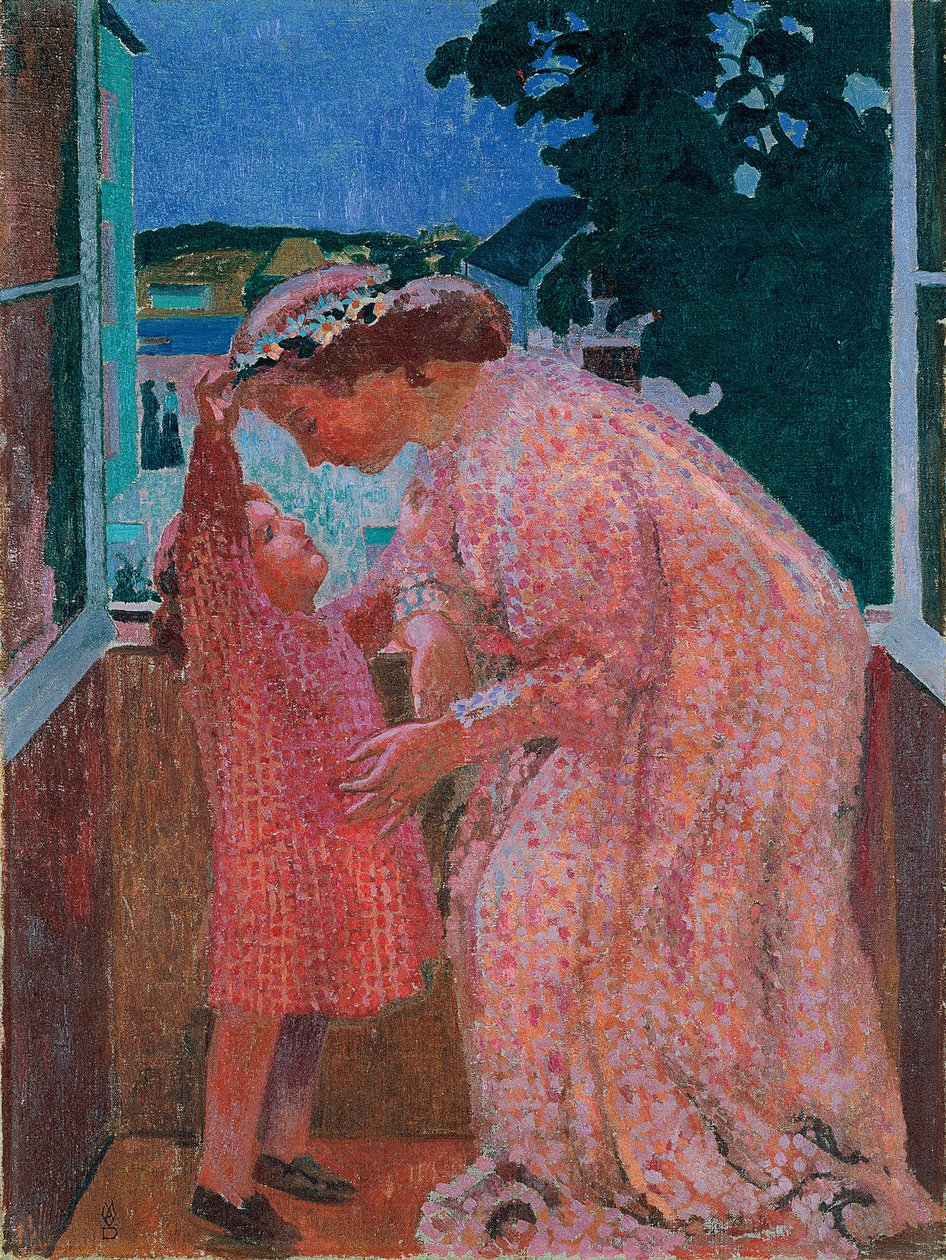 A százszorszépek koronája, c. 1906 alkotó: Maurice Denis