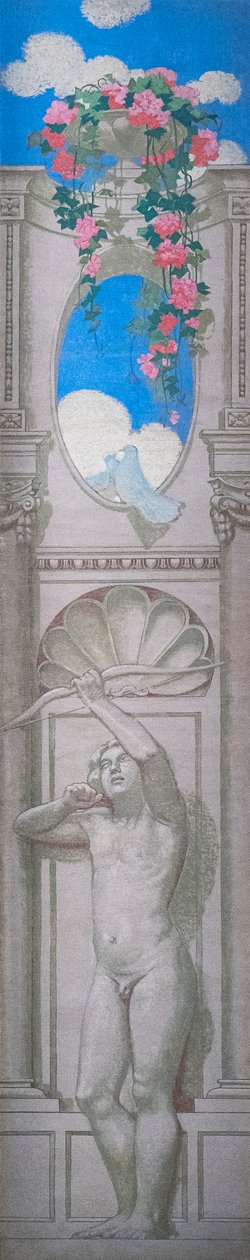 A psziché története, IX. 1909 (olaj, vászon) alkotó: Maurice Denis
