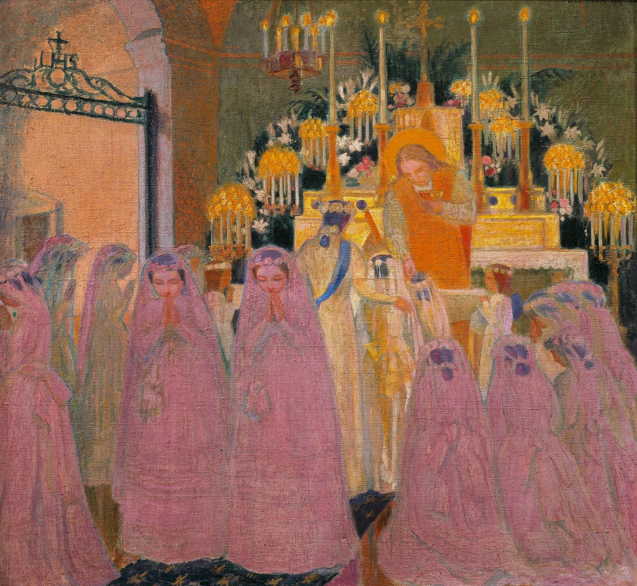 A kommunikánsok alkotó: Maurice Denis