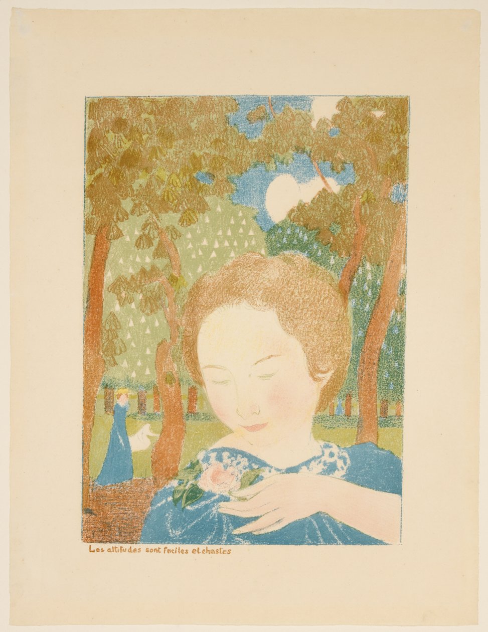 Dies sind einfache und keusche Haltungen alkotó: Maurice Denis