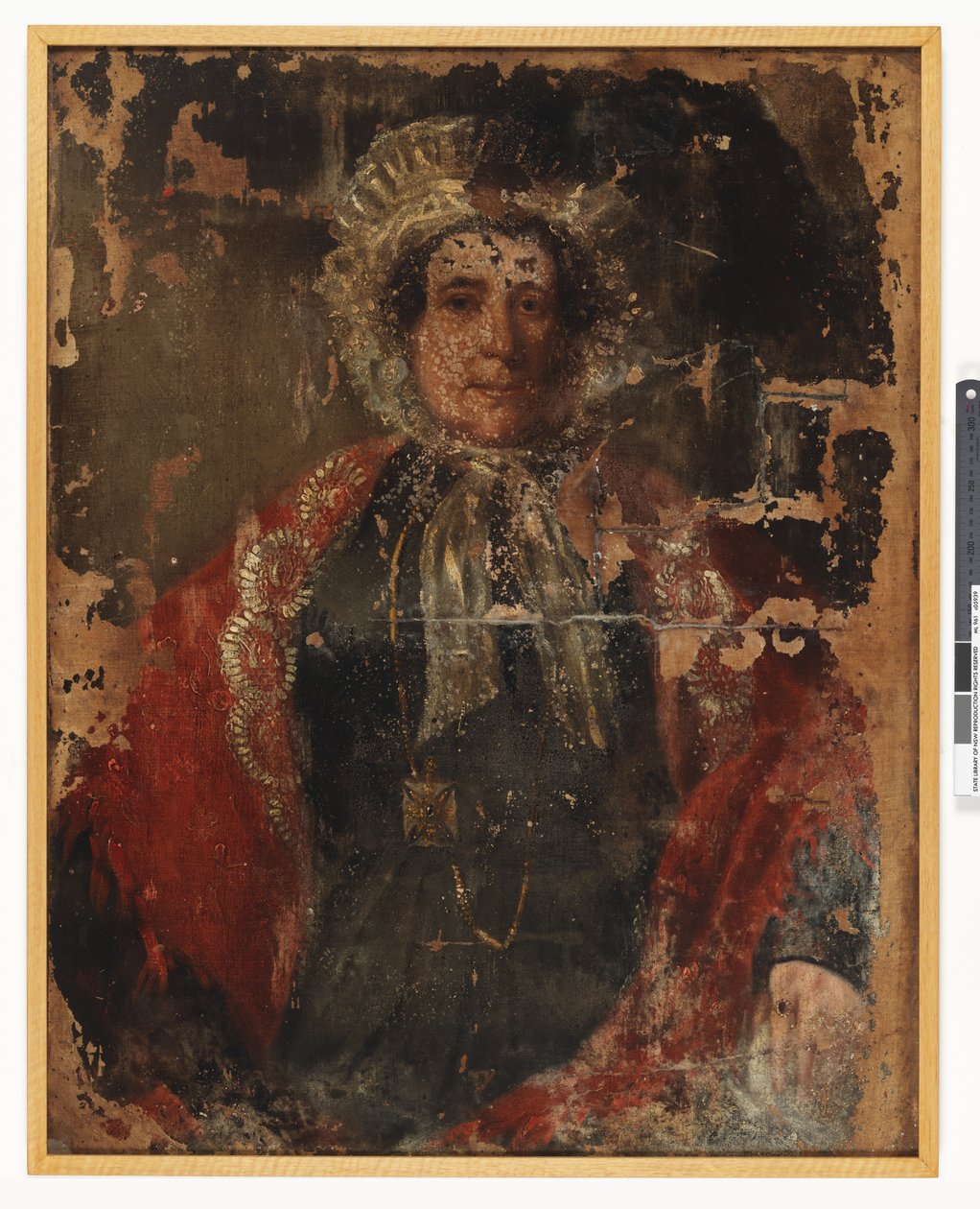 Winefred Redmond portréja, 1841 alkotó: Maurice Felton