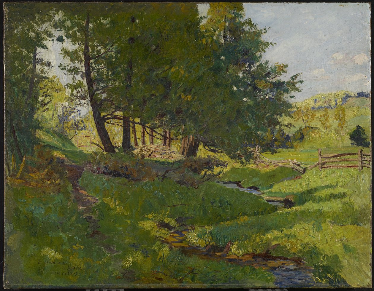 Nyár Beaupré mellett, 1900 körül (olaj, vászon) alkotó: Maurice Galbraith Cullen