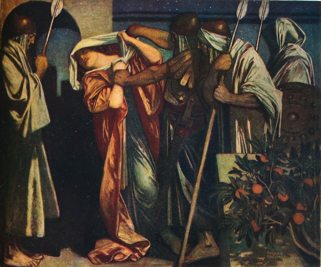 The Shulamite, 1882-1924, 1924 alkotó: Maurice Greiffenhagen