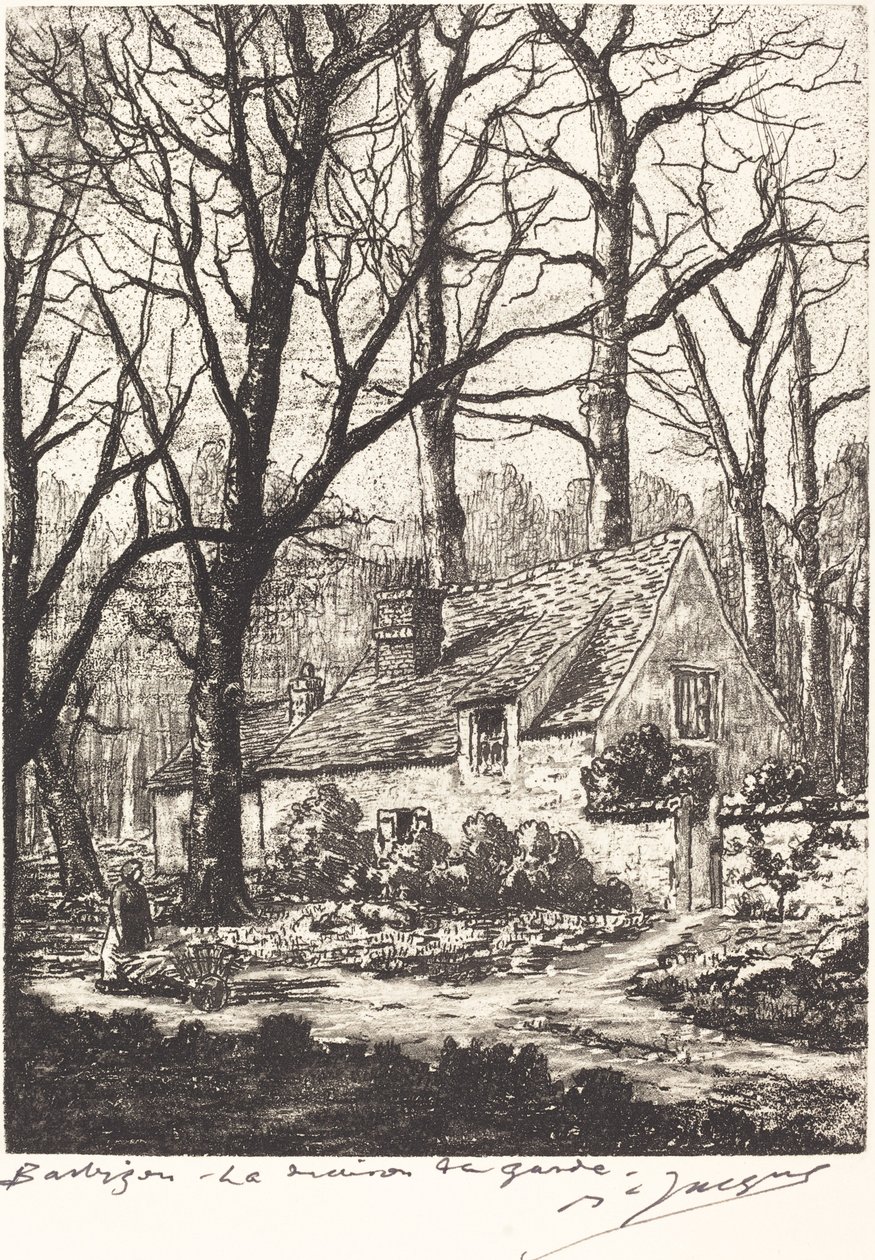 Barbizon: Az őrház alkotó: Maurice Jacque