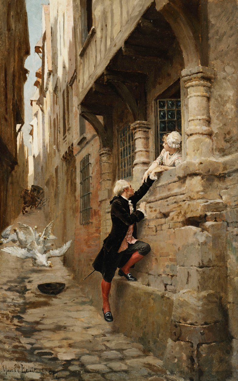Szűk menekülés alkotó: Maurice Leloir