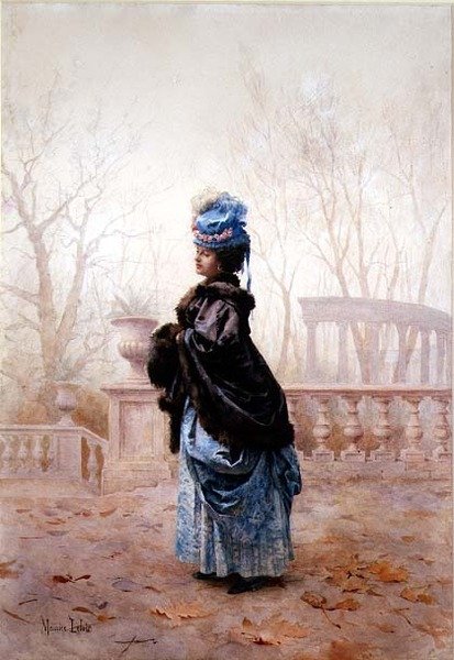 Elegáns Hölgy alkotó: Maurice Leloir
