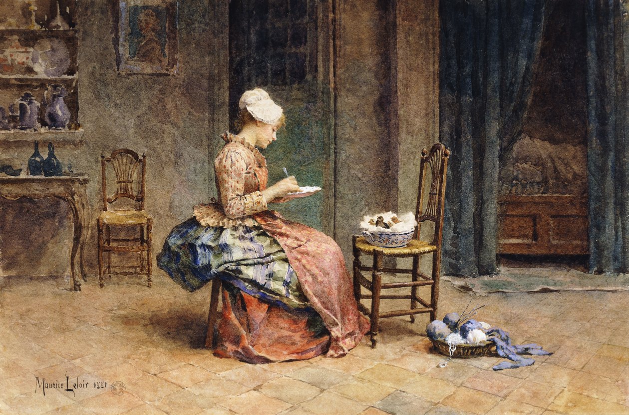 Etetési idő alkotó: Maurice Leloir
