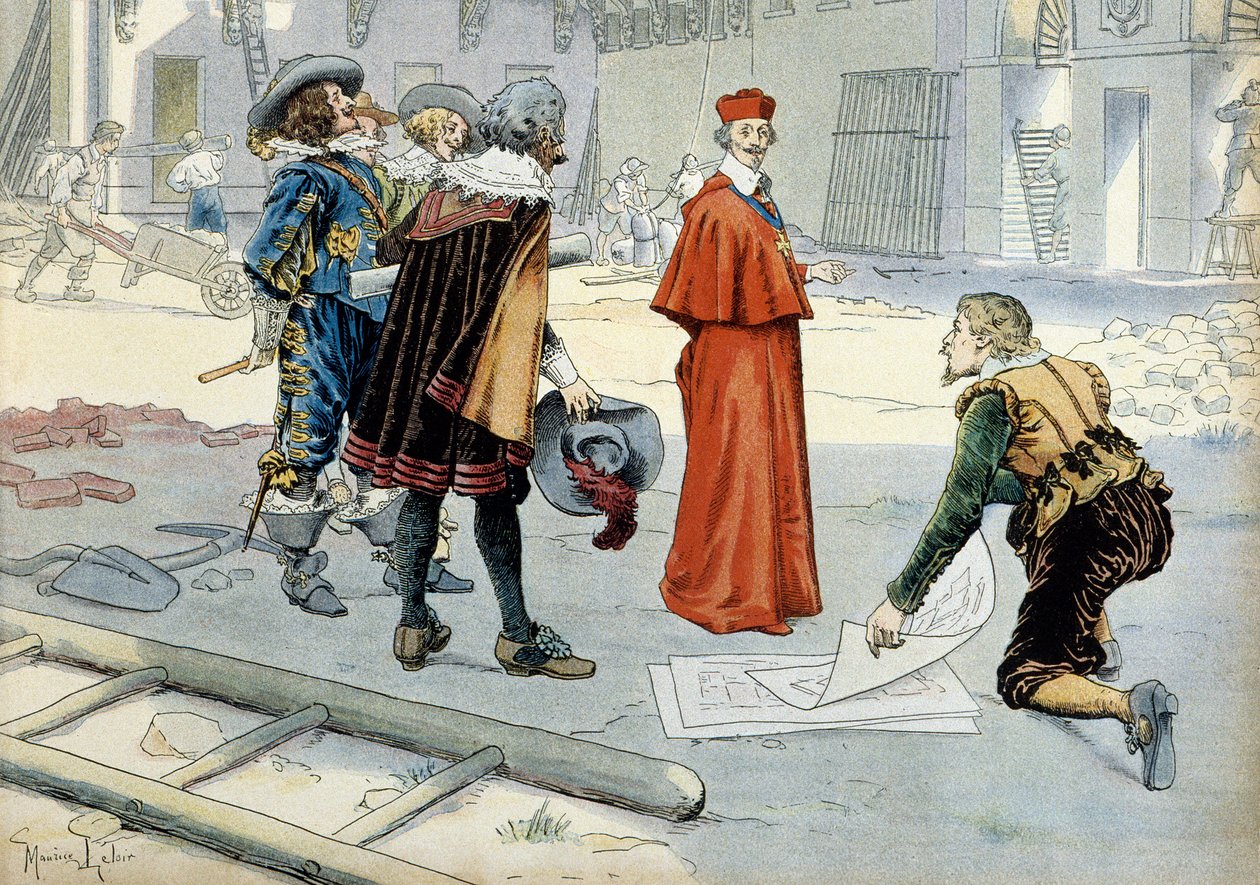 Franciaország története: Richelieu bíboros (Armand Jean du Plessis alkotó: Maurice Leloir