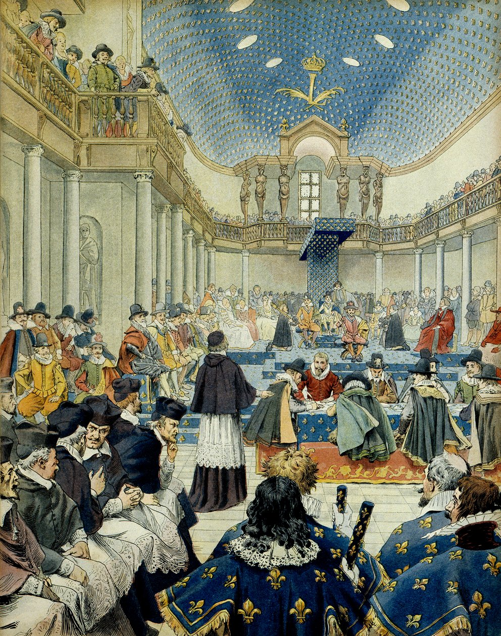 Franciaország története: Richelieu bíboros (Armand Jean du Plessis alkotó: Maurice Leloir