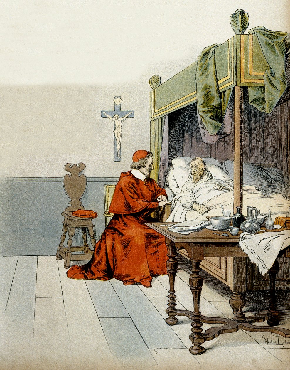 Franciaország története: Richelieu bíboros (Armand Jean du Plessis alkotó: Maurice Leloir