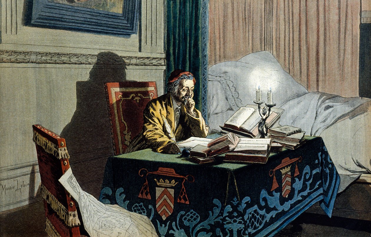 Franciaország története: Richelieu bíboros alkotó: Maurice Leloir