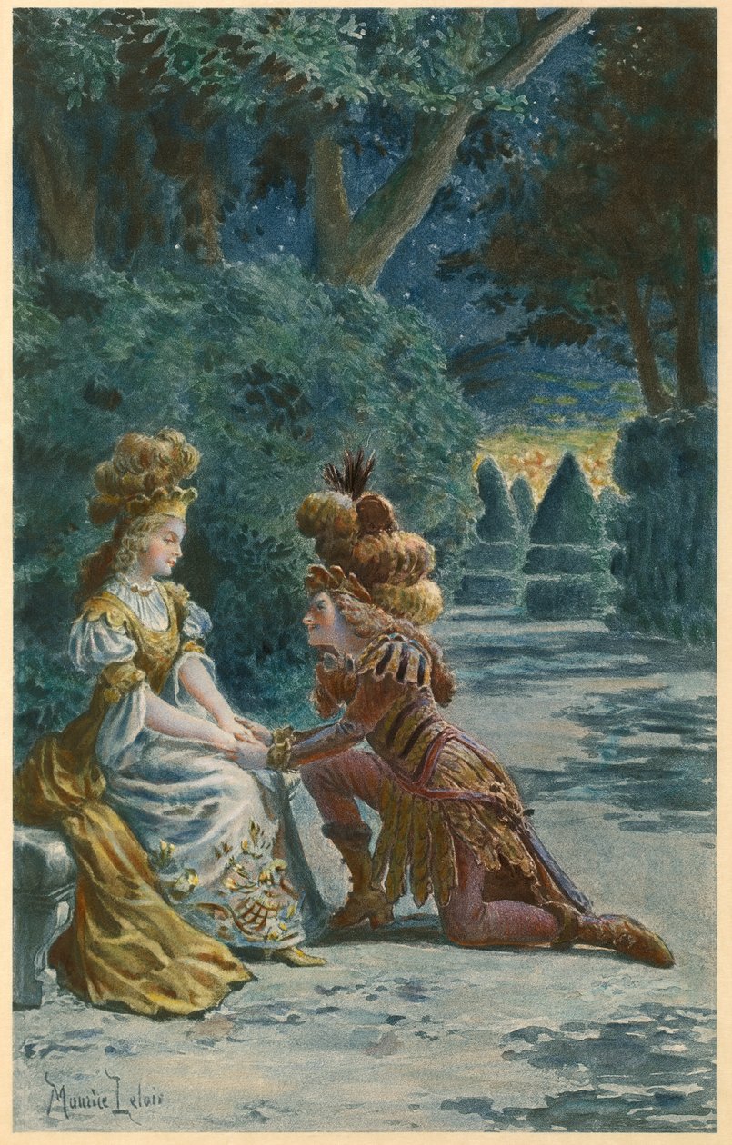 Az elvarázsolt sziget örömei (illusztráció) alkotó: Maurice Leloir