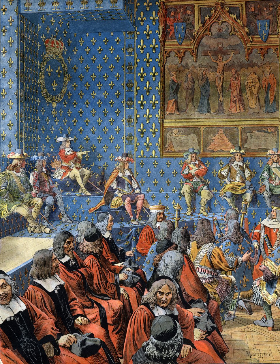 XIV. Lajos, Le Roi-Soleil (Soleil király vagy Nagy Lajos alkotó: Maurice Leloir