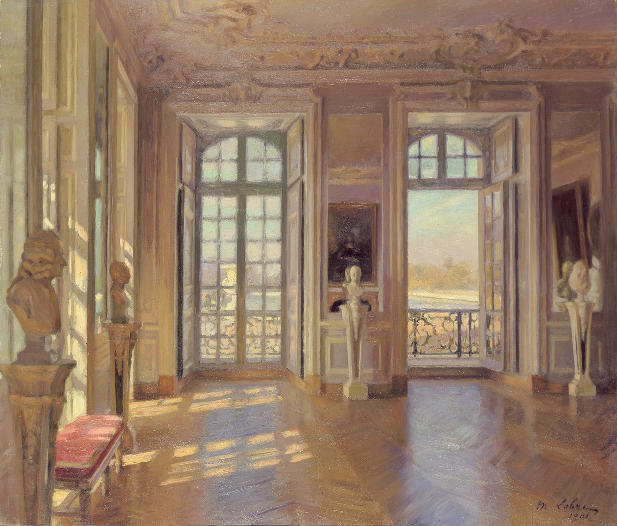 A Dauphin terme Versailles-ban alkotó: Maurice Lobre