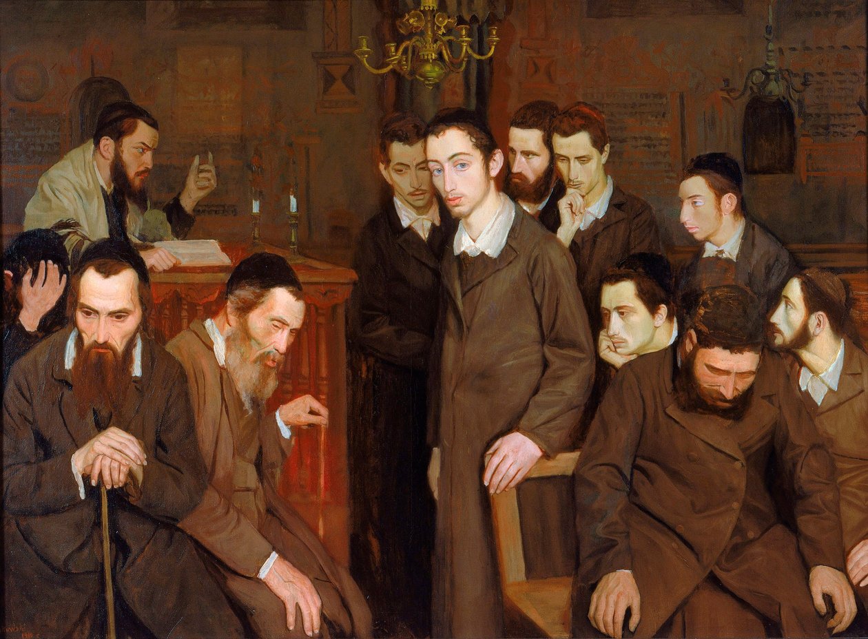 Kukucskált és megőrült - Megpillantott és megőrült - Minkowski, Maurycy (1881-1930) - 1910 - Olaj, vászon - 109x133,4 - Zsidó Múzeum, New York ©FineArtImages/Leemage alkotó: Maurice Minkowski