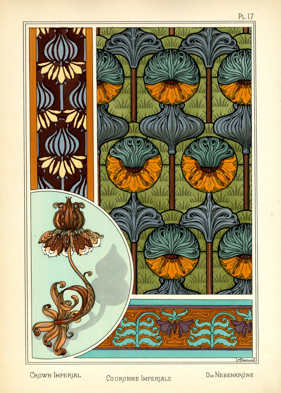 The Crown Imperial (színes litó) alkotó: Maurice Pillard Verneuil