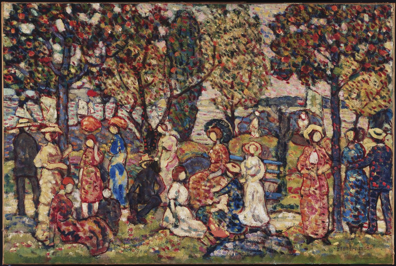 Ősz alkotó: Maurice Prendergast