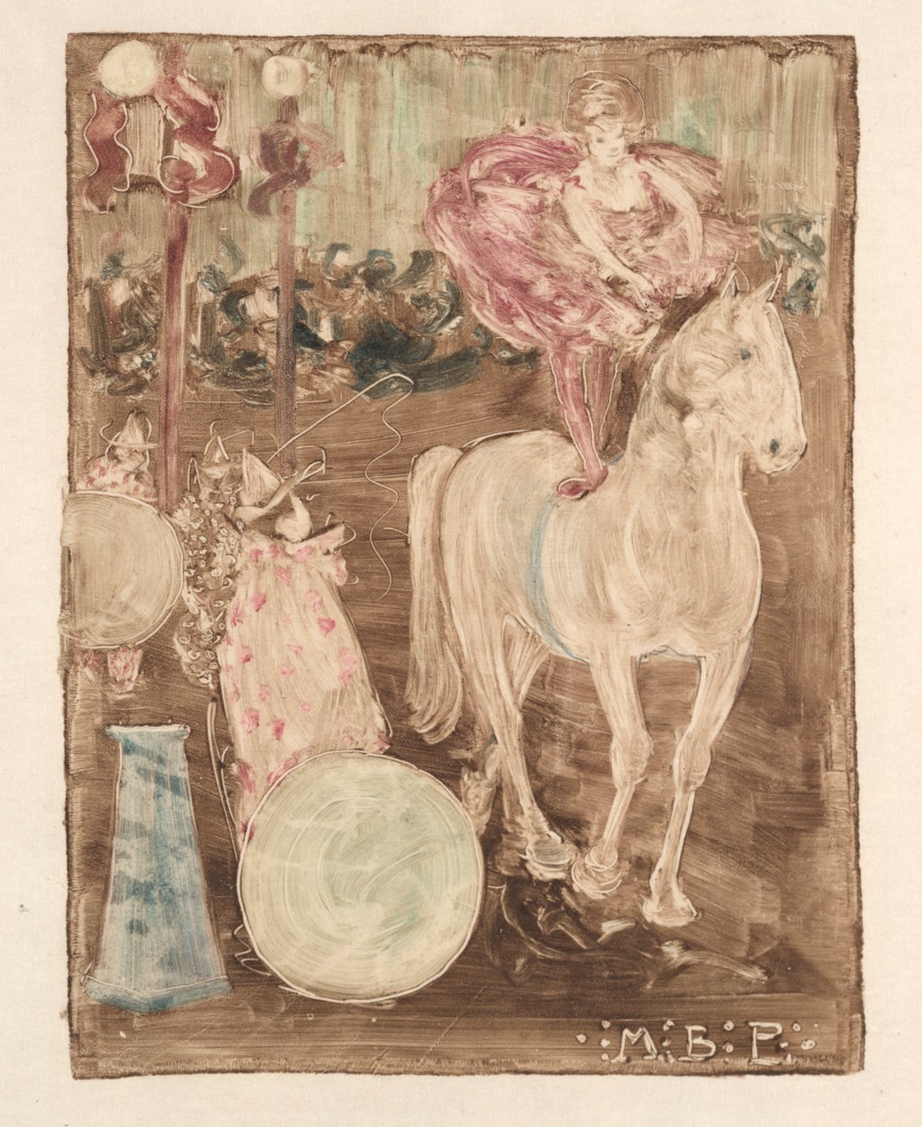 Bareback Rider alkotó: Maurice Prendergast