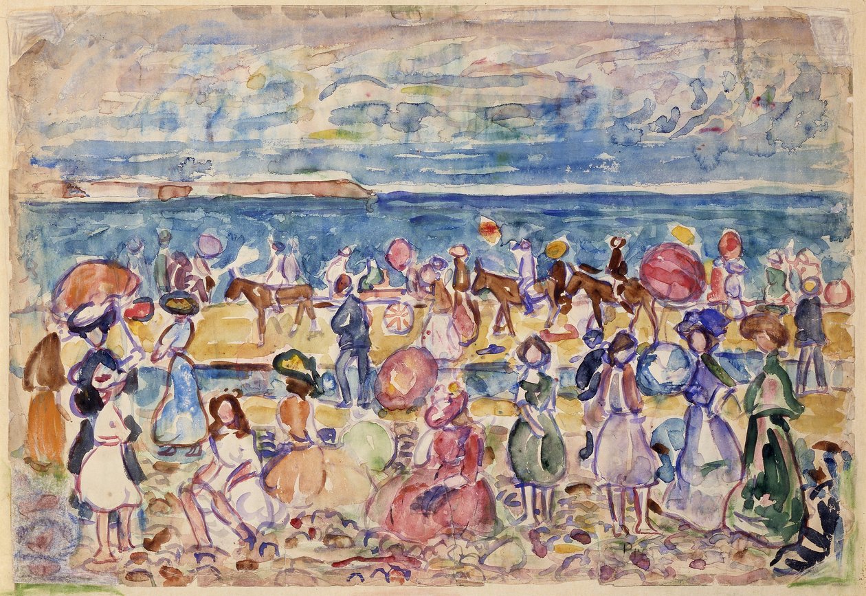 Nyaralás Új-Angliában alkotó: Maurice Prendergast