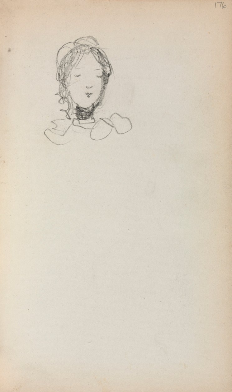 Olasz vázlatkönyv: (176. oldal) alkotó: Maurice Prendergast