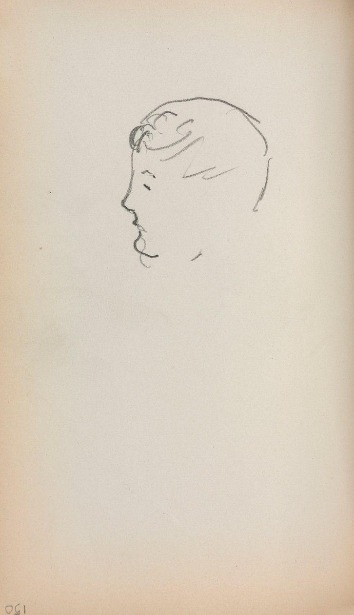 Olasz vázlatkönyv: (150. oldal) alkotó: Maurice Prendergast
