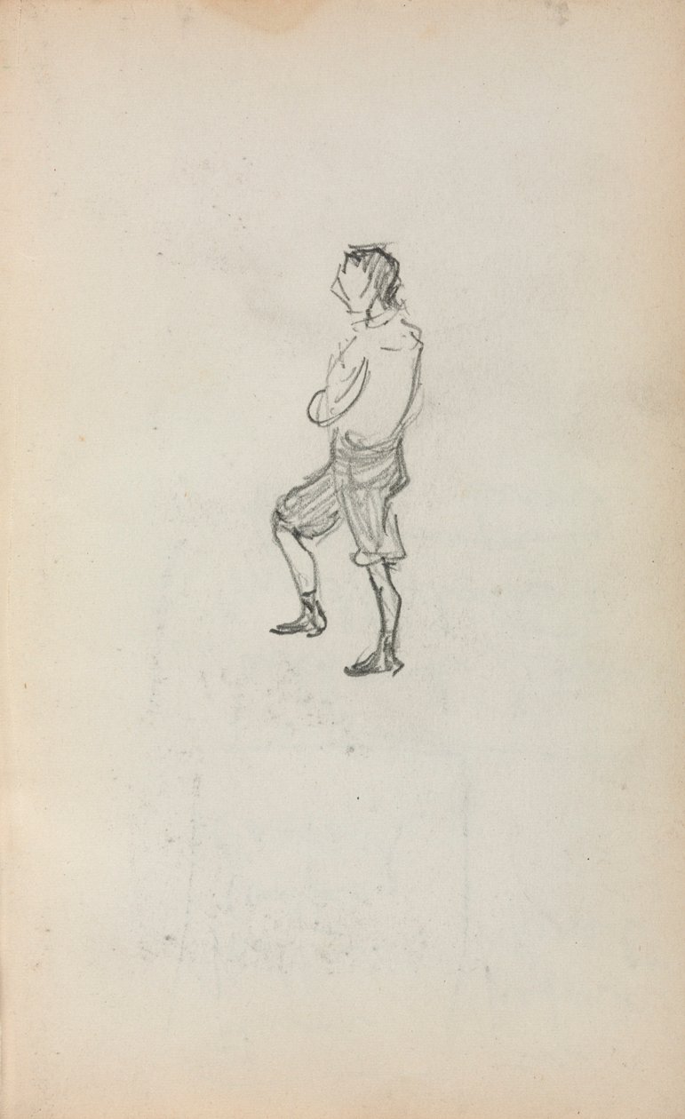 Olasz vázlatkönyv: (245. oldal) alkotó: Maurice Prendergast