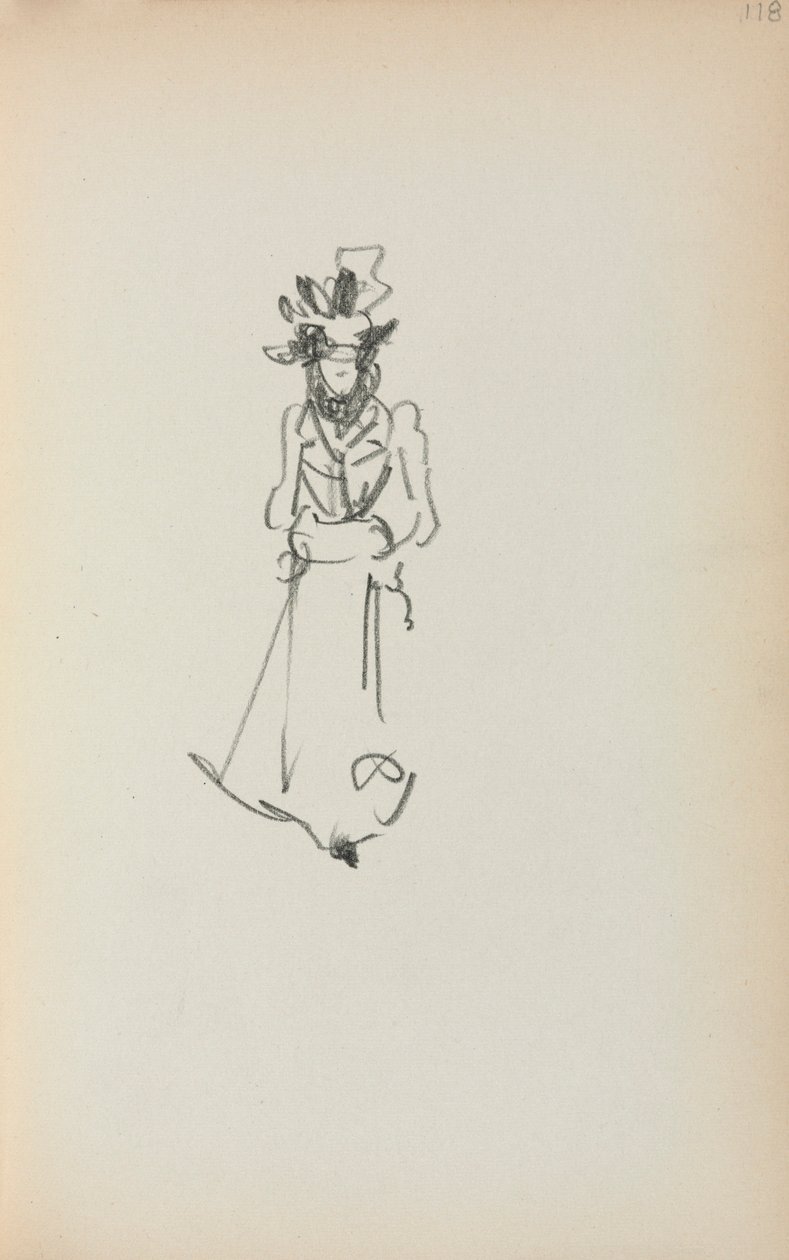 Olasz vázlatkönyv: ( 118. oldal) alkotó: Maurice Prendergast