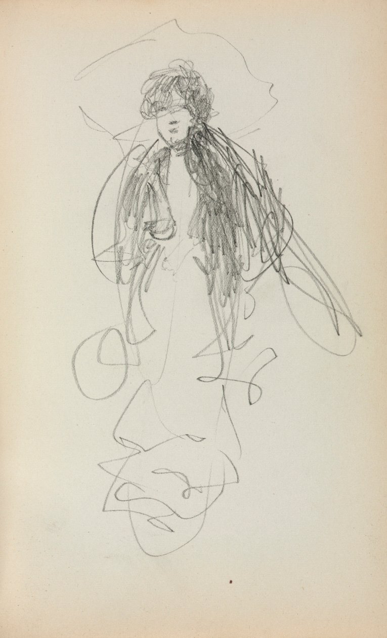 Olasz vázlatkönyv: (219. oldal) alkotó: Maurice Prendergast
